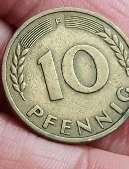 10 Pfennig Bank Deutscher Länder 1949 Prägung F - Stolberg (Rheinland, Kupferstadt)