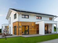 ``Neubau`` Doppelhaushälfte mit ca. 129 m² Wohnfläche auf 602 m² Grundstück in Marquartstein inkl. Bergblick - Marquartstein