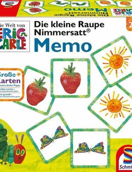 Schmidt Spiele Spiel Die kleine Raupe Nimmersatt® - Memo