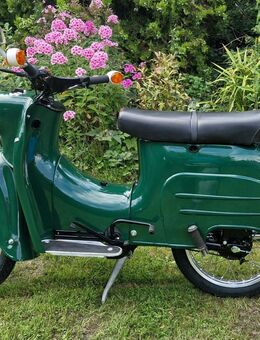 Simson Schwalbe KR51/2 4 Gang Neuaufbau Billardgrün - Golßen