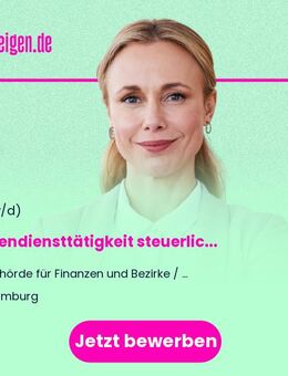 Außendiensttätigkeit steuerliche Kassenprüfung (m/w/d) - Hamburg