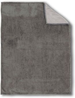 Biberna Tagesdecke Tagesdecke Sherpa, Kuscheldecke, superweiche + warme Sherpa Wende-Decke