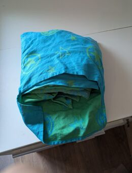 Tragetuch türkis, mit Tasche - Stegaurach