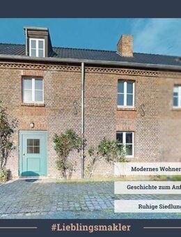 Historisches Juwel trifft modernen Wohnkomfort || Ruhige Wohnsiedlung - Erftstadt