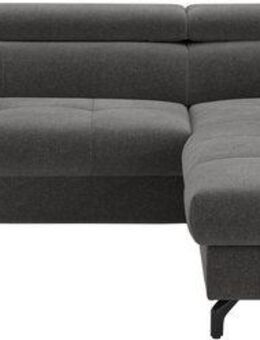COTTA Ecksofa Aura L-Form, mit Schlaffunktion, Bettkasten und Kopfteilverstellung