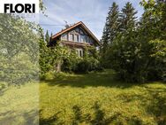 Verwunschenes Gartenstadthaus sucht Liebhaber zum sanieren oder neu bauen! - Gröbenzell