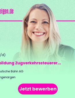 Ausbildung Zugverkehrssteuerer 2026 (w/m/d) - Ravensburg