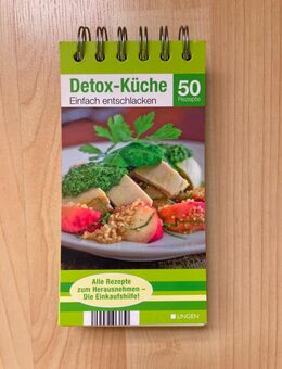 UNBENUTZT Detox-Küche – Rezepteblock - 50 Rezepte - Wuppertal