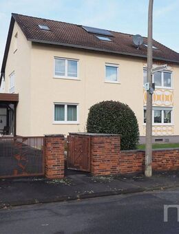 Im Erdgeschoss einziehen und mit den Mieteinnahmen das Mehrfamilienhaus finanzieren - Großostheim