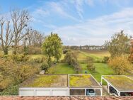 Dachterrasse mit Ausblick in die Natur: geräumige 3-4-Zimmerwohnung mit Garage in Knielingen - Karlsruhe