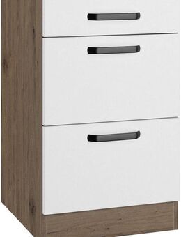 wiho Küchen Unterschrank Elba Breite 50 cm, mit zwei Auszügen