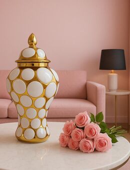 Luxus handbemalten Porzellanvasen - Selm