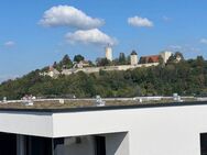 Penthouse-Whg im Zentrum von Burglengenfeld, Burgblick, großer SW-Balkon, Erstbezug - Burglengenfeld