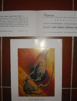Horst Günter Koch - Ausstellungskatalog zur Ausstellung 1996. Broschüre - Rosenheim