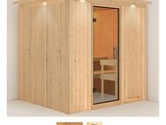 Karibu Sauna Solida, BxTxH: 210 x 184 x 202 cm, 68 mm, (Set) ohne Ofen