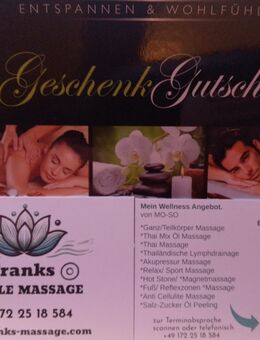 Weihnachts Action Massage Gutschein mit 10€ Rabatt (Düren, Kerpen, Bergheim und Umgebung) - Düren