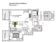 3 ZKB Wohnung Nr.: 7 im OG, 86199 Augsburg Ortsteil Inningen - Augsburg