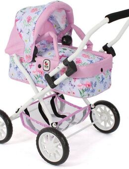 CHIC2000 Puppenwagen Smarty, Mini-Kuschelwagen, mit herausnehmbarer Tragetasche