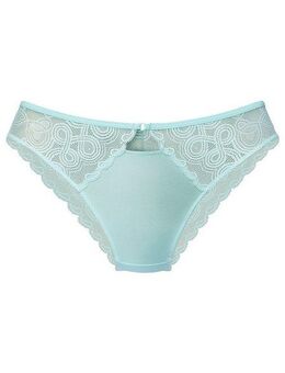 LASCANA Tanga mit extravaganten Spitzeneinsätzen