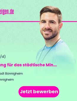Leitung für das städtische Mineralfreibad in Vollzeit (m/w/d) - Bönnigheim