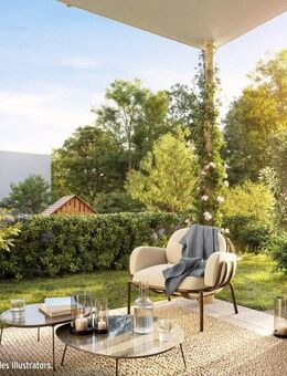 Tolle 2-Zimmer-Maisonette-Wohnung mit Süd-Privatgarten - München
