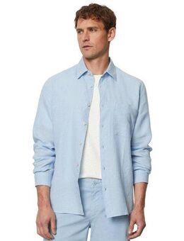 Marc O'Polo Leinenhemd im klassisch cleanen Look