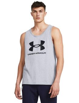 Under Armour® Trainingstop UA Sportstyle Tanktop mit Logo Sport Oberteil