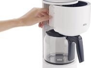 Braun Filterkaffeemaschine KF 3120 WH, Papierfilter 1x4