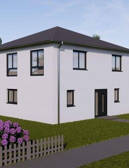 NEUBAU Stadtvilla 2-gesch. mit PV-Anlage u. Speicher in Bückeburg, Röthekamp "Am Kleinenbremer Wege" - Bückeburg