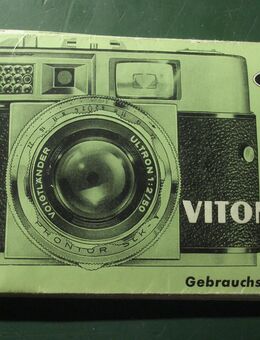 Voigtländer VITOMATIC IIa Bedienungsanleitung / Anleitung - Egling