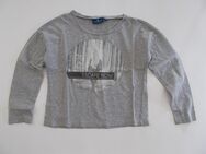 T-Shirt für Mädchen Marke Tom Tailor Grau Gr. 140 zu verkaufen. - Bielefeld