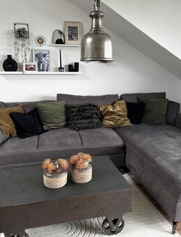 Ecksofa grau - Burscheid Zentrum