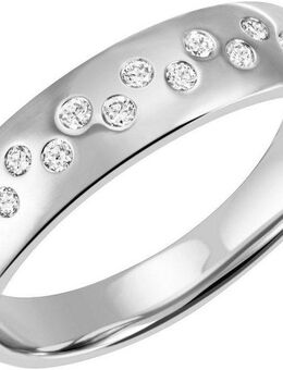 Firetti Fingerring Schmuck Geschenk Silber 925 Damenring Ring Sternenhimmel, mit Zirkonia (synth)