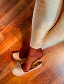 HIGH HEELS GRÖẞE 36 BEIGE in 60306