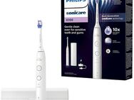 Philips Sonicare Elektrische Zahnbürste Series 6100, Aufsteckbürsten: 1 St., mit Andruckkontrolle, 2 Putzeinstellungen und 3 Intensitätsstufen