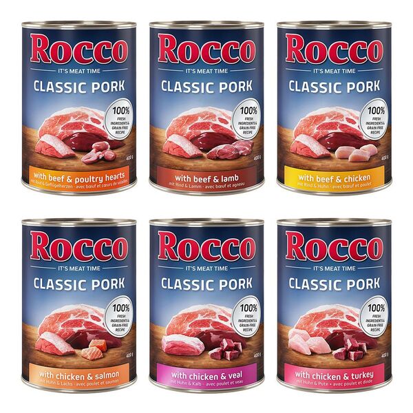 Rocco Classic Pork 6 x 400g Mix Rind/Lamm, Huh... markt.de