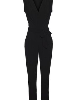 LASCANA Overall (mit Bindegürtel) aus knitterfreier Ware, eleganter Jumpsuit in Wickeloptik, bügelfrei