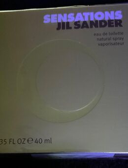 Jil Sander Sensations, 40 ml Eau de Toilette, Neu in OVP - Schermbeck