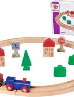 Eichhorn Spielzeug-Eisenbahn Kreis, (Set, 20-tlg), FSC® - schützt Wald