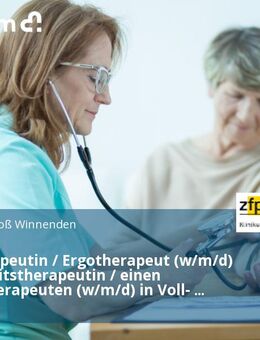 Ergotherapeutin / Ergotherapeut (w/m/d) oder Arbeitstherapeutin / einen Arbeitstherapeuten (w/m/d) in Voll- oder Teilzeit (80% - 100%) - Winnenden