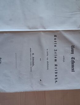 Bibel Neues Testament in sorbisch - Kolkwitz