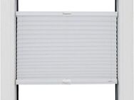 sunlines Plissee Budget Crepe, Lichtschutz, ohne Bohren, verspannt, Haftfix, Haftfix, glatt