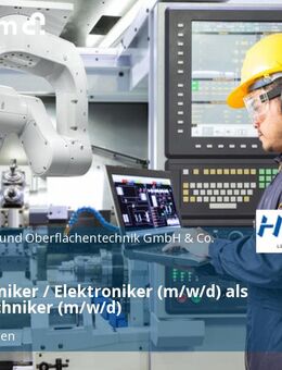 Mechatroniker / Elektroniker (m/w/d) als Servicetechniker (m/w/d) - Albershausen