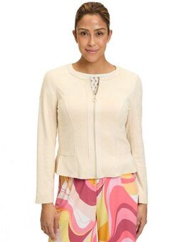 Betty Barclay Jackenblazer Betty Barclay Damen Blazer-Jacke mit Reißverschluss Material