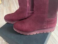 Tommy Hilfiger Ankle Boots mit Reißverschluss in einer besonderen Farbe - Größe 37 - Honigsee