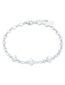 Amor Silberarmband, mit Zirkonia (synth)
