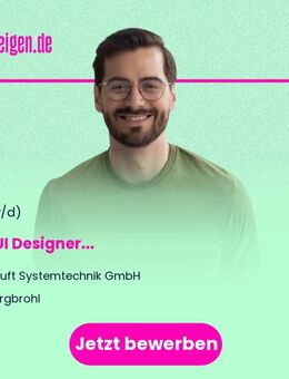 UX/UI Designer (m/w/d) - Burgbrohl