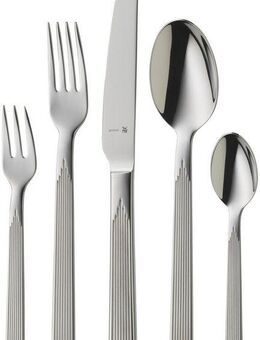WMF Besteck-Set Art Deco (30-tlg), 6 Personen, Cromargan® Edelstahl Rostfrei, ergonomisch, Cromargan protect