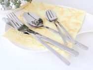 Mulex Besteck-Set Seattle (30-tlg), 6 Personen, Edelstahl 18/10, teilsatiniert