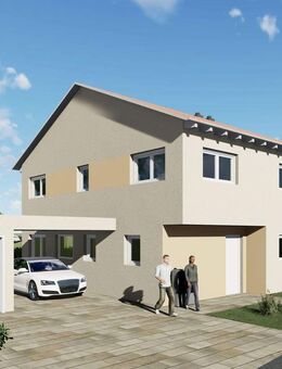 Moderne und exklusive Doppelhaushälfte in erholsamer Lage von Schabringen - Wittislingen